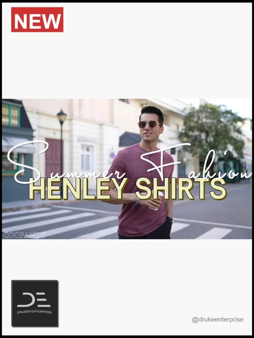 Men's Short Sleeve Henley Shirt Button Down Casual Tee Stretch Polyester